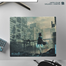 WALLHACKSP-005 荒境yume 同款電競超大鋼化玻璃滑鼠墊(復刻版)