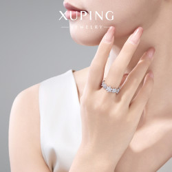 旭平溫柔花事繁花戒指女精緻氛圍個性滿鑲花型輕奢甜美氣質食指戒