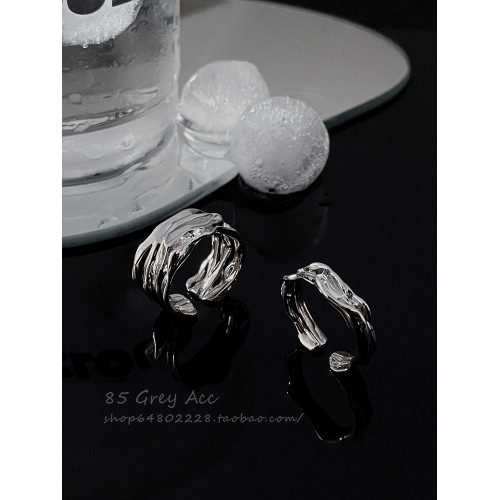 小衆設計感開口情侶戒指女夏ins冷淡風食指戒2026年新款指環配飾 小衆設計感開口情侶戒指女夏ins冷淡風食指戒2026年新款指環配飾