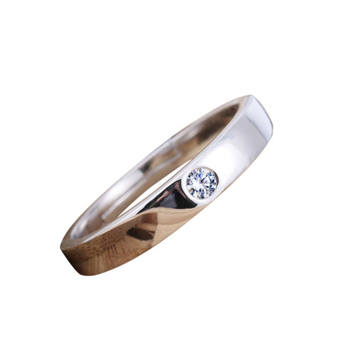 男士婚戒仿真假鑽石氧化鋯道具開口大號婚禮現場新郎儀式拍照戒指