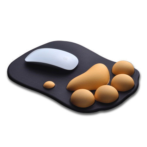 KINE貓創意可愛貓爪滑鼠墊護腕墊子電腦筆電桌上型機桌面滑鼠墊