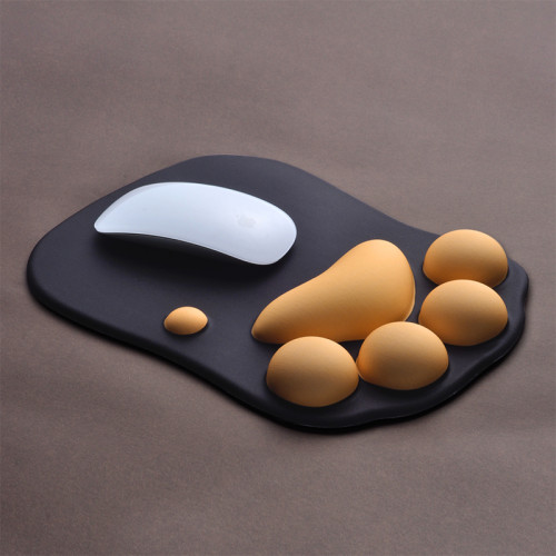 KINE貓創意可愛貓爪滑鼠墊護腕墊子電腦筆電桌上型機桌面滑鼠墊