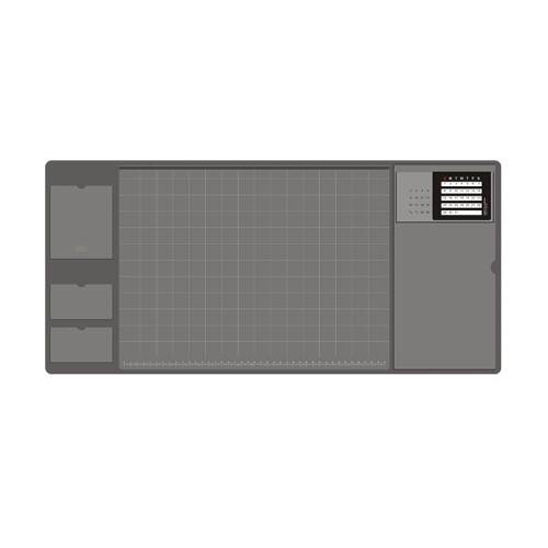 簡約辦公桌墊ins風多功能防水耐髒 學生計劃墊超大皮質電腦滑鼠墊