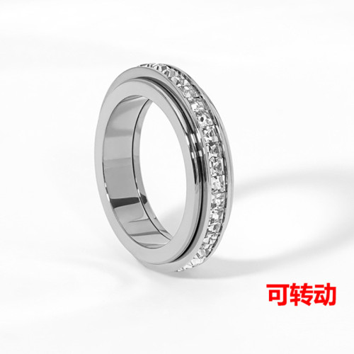 英國 【設計師】Cookie Kiss可轉動滿天星戒指女18K玫瑰金食指戒 英國 【設計師】Cookie Kiss可轉動滿天星戒指女18K玫瑰金食指戒