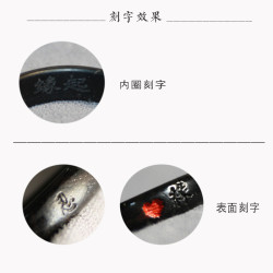 藏墨印度小葉紫檀綠檀木戒指文玩手串跑環男女小衆風尾戒刻字