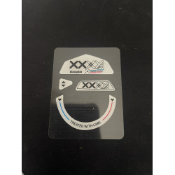 適用於羅技G502無線版滑鼠鋼化玻璃腳貼