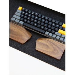 胡桃木遊戯單手托 分體掌托墊65%Alice機械鍵盤手托75%腕托護腕墊