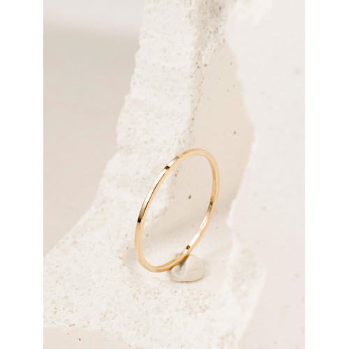 14K包金超細戒指素0.8mm 閨蜜尾戒指環 女關節戒指光面 歐美金色 14K包金超細戒指素0.8mm 閨蜜尾戒指環 女關節戒指光面 歐美金色