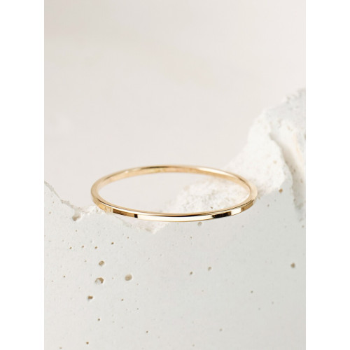 14K包金超細戒指素0.8mm 閨蜜尾戒指環 女關節戒指光面 歐美金色 14K包金超細戒指素0.8mm 閨蜜尾戒指環 女關節戒指光面 歐美金色