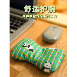 可拆卸鍵盤手托護腕墊電腦滑鼠辦公女生可愛滑鼠墊護腕耐髒