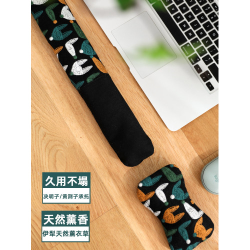 可拆卸鍵盤手托護腕墊電腦滑鼠辦公女生可愛滑鼠墊護腕耐髒