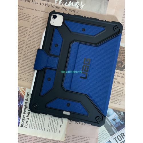 適用於UAG新款ipad Pro12.9寸/11寸/10.9寸/mini5/6/10.2寸/10.5寸軍工防摔創意保護套高級感PU保護殼商務