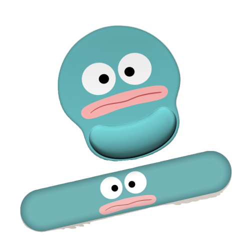 卡通搞怪護腕滑鼠墊女生辦公室矽膠加厚防滑墊筆記型電腦鍵盤手托