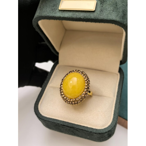 原版!個性金色蜜蠟食指戒指女小衆設計輕奢高級感食指環配飾復古 原版!個性金色蜜蠟食指戒指女小衆設計輕奢高級感食指環配飾復古