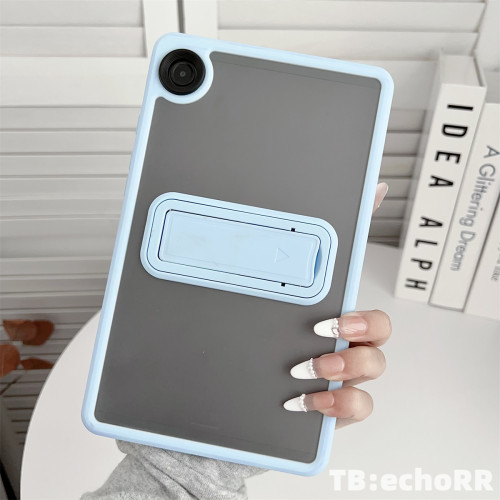 適用於三星TabA9平板保護套 膚感 支架 磨砂 硬 透色 A9+ A8 A7Lite 全包 防摔 S6Lite 保護殼