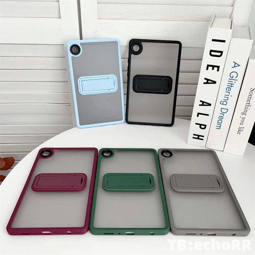 適用於三星TabA9平板保護套 膚感 支架 磨砂 硬 透色 A9+ A8 A7Lite 全包 防摔 S6Lite 保護殼