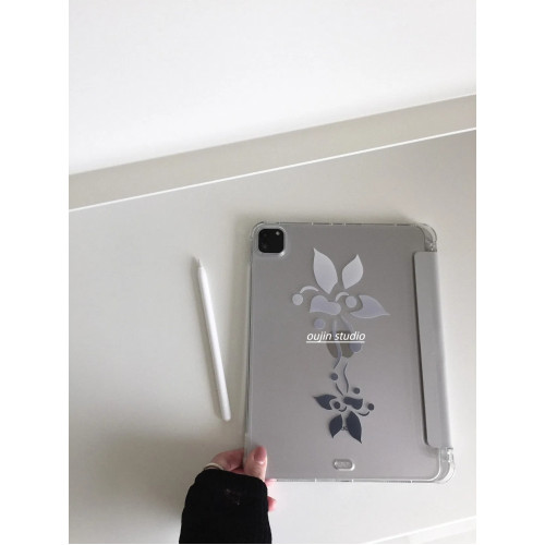 韓國ins小衆高級感冷淡風漸變花朵適用2025iPad保護殼2022mini7保護套air5/11英寸平板套防摔軟殼帶筆槽新款 韓國ins小衆高級感冷淡風漸變花朵適用2025iPad保護殼2022mini7保護套air5/11英寸平板套防摔軟殼帶筆槽新款
