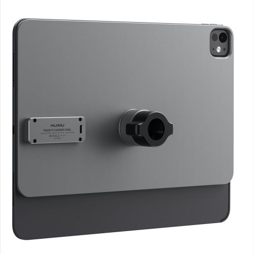 iPadPro磁吸無線充背板兼容17mm球頭懸臂支架單磁吸觸點充電面板 iPadPro磁吸無線充背板兼容17mm球頭懸臂支架單磁吸觸點充電面板