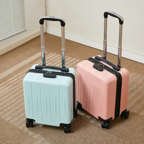 14寸小型行李箱20x30x40春秋航空登機箱拉桿密碼旅行箱手提小皮箱 14寸小型行李箱20x30x40春秋航空登機箱拉桿密碼旅行箱手提小皮箱