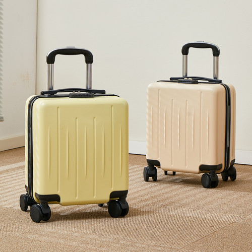 14寸小型行李箱20x30x40春秋航空登機箱拉桿密碼旅行箱手提小皮箱 14寸小型行李箱20x30x40春秋航空登機箱拉桿密碼旅行箱手提小皮箱