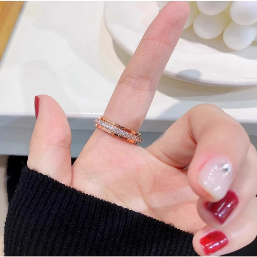 英國 【設計師】Cookie Kiss時來運轉戒指18k玫瑰金情侶滿鑽對戒 英國 【設計師】Cookie Kiss時來運轉戒指18k玫瑰金情侶滿鑽對戒