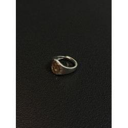 小心袖口「伊麗莎白金幣」原創中古小衆設計感開口指環男女配飾