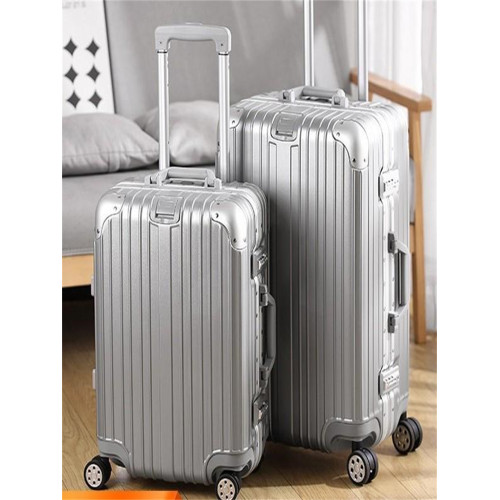 全鋁鎂合金行李箱抗摔拉桿箱20萬向輪男女登機箱24寸密碼箱旅行箱