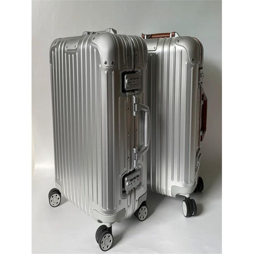 全鋁鎂合金行李箱抗摔拉桿箱20萬向輪男女登機箱24寸密碼箱旅行箱