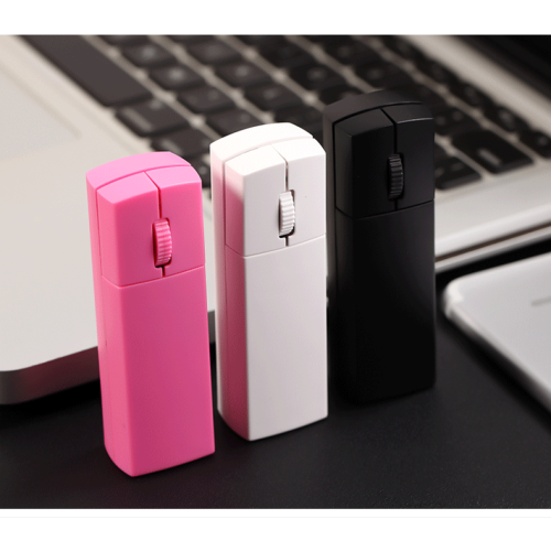 小巧可攜式無線滑鼠可充電2.4G超薄小滑鼠筆電桌上型通用帶雷射指示 小巧可攜式無線滑鼠可充電2.4G超薄小滑鼠筆電桌上型通用帶雷射指示