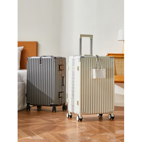 拉桿箱行李箱鋁框大容量旅行箱靜音萬向輪女男密碼皮箱子結實耐用