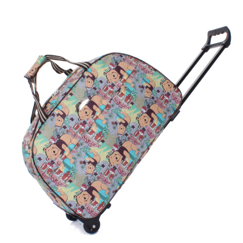 短途大容量防水拉桿包小手提包旅遊包 時尚韓版男女登機包旅行袋