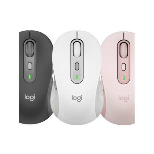 羅技M750M/L無線藍牙滑鼠輕音辦公家用筆電桌上型電腦大小手拆包