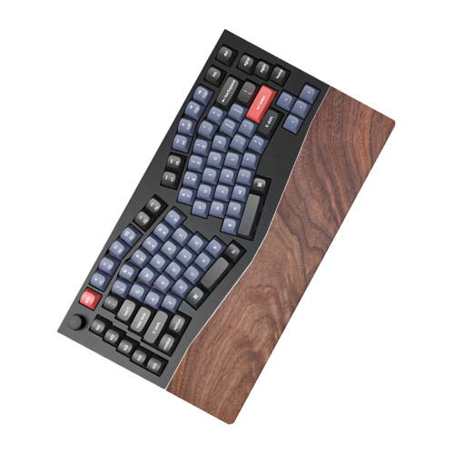 適用keychron鍵盤手托Q10 Q13 Q14Pro Q8掌托V10 Max護腕墊胡桃木