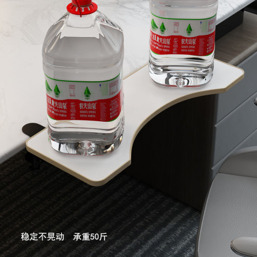 桌面延長板免打孔延伸加長加寬板鍵盤支架電腦桌子折曡板側面托架