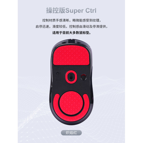 Skyglide暗金滑鼠腳貼適用於GPW1/2/3代GPW4毒蝰龍鱗凸點滑鼠腳墊 Skyglide暗金滑鼠腳貼適用於GPW1/2/3代GPW4毒蝰龍鱗凸點滑鼠腳墊