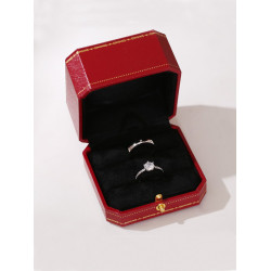 仿真鑽戒情侶結婚對戒活口可調節戒指婚禮儀式噹天用一對假道具