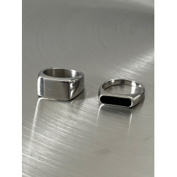 鈦鋼戒指男潮牌不掉色小衆ins風嘻哈街頭高級感食指戒男士指環女