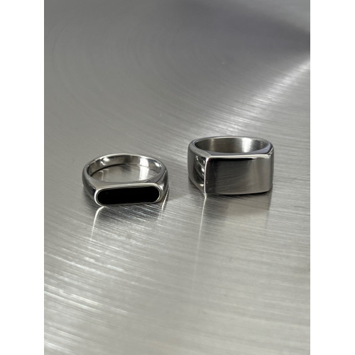 鈦鋼戒指男潮牌不掉色小衆ins風嘻哈街頭高級感食指戒男士指環女