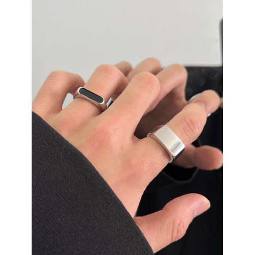 鈦鋼戒指男潮牌不掉色小衆ins風嘻哈街頭高級感食指戒男士指環女