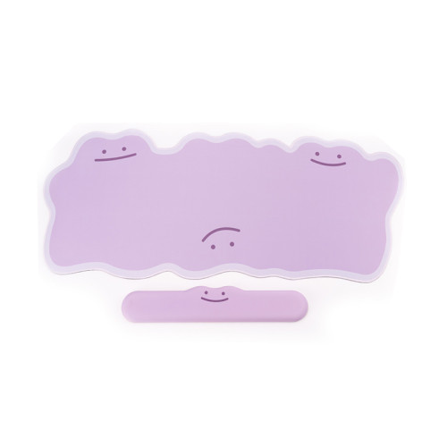 大號滑鼠墊超大加厚鎖邊桌墊可愛百變怪辦公電腦墊鍵盤手托腕