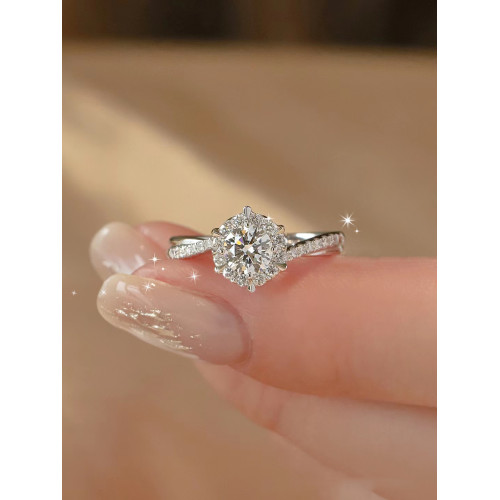 婚戒對戒結婚一對婚禮儀式婚紗攝影仿真莫桑假鑽男女交換道具戒指