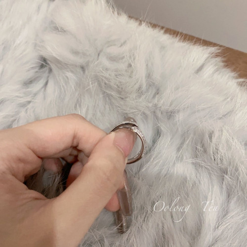 如蝶在野 微鑲鋯石小衆設計可調節戒指食指氣質女百搭開口戒 如蝶在野 微鑲鋯石小衆設計可調節戒指食指氣質女百搭開口戒