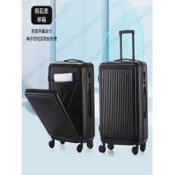 側開行李箱2025新款可擴展多功能20寸拉桿旅行箱登機密碼皮箱