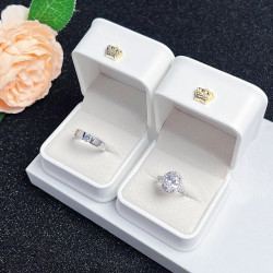 仿真鑽石婚戒情侶一對結婚對戒求婚婚禮假鑽戒道具戒指活口可調節