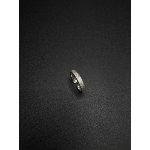 New Vintage 古著 metal  wire drawing戒指