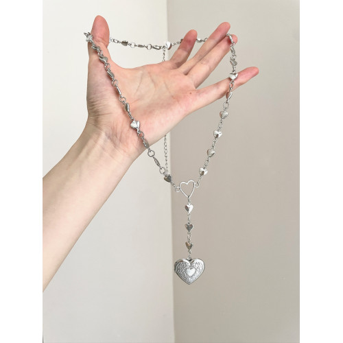 Vintage古著 The secret of the heart box項鍊