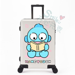 漢頓醜魚卡通拉桿箱26寸旅行箱萬向輪20寸行李箱可愛密碼箱24學生