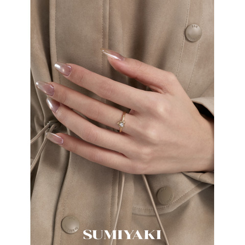 SUMIYAKI 愛鎖芯系列鑰匙輕奢復古戒指組合女