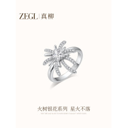 ZEGL設計師火樹銀花系列戒指女小衆日常高級感菸花新款春夏食指環