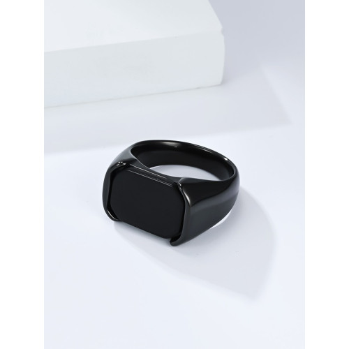 大號13號男戒光面黑色寶石鈦鋼戒指男個性氣質時尚ring不鏽鋼飾品 大號13號男戒光面黑色寶石鈦鋼戒指男個性氣質時尚ring不鏽鋼飾品